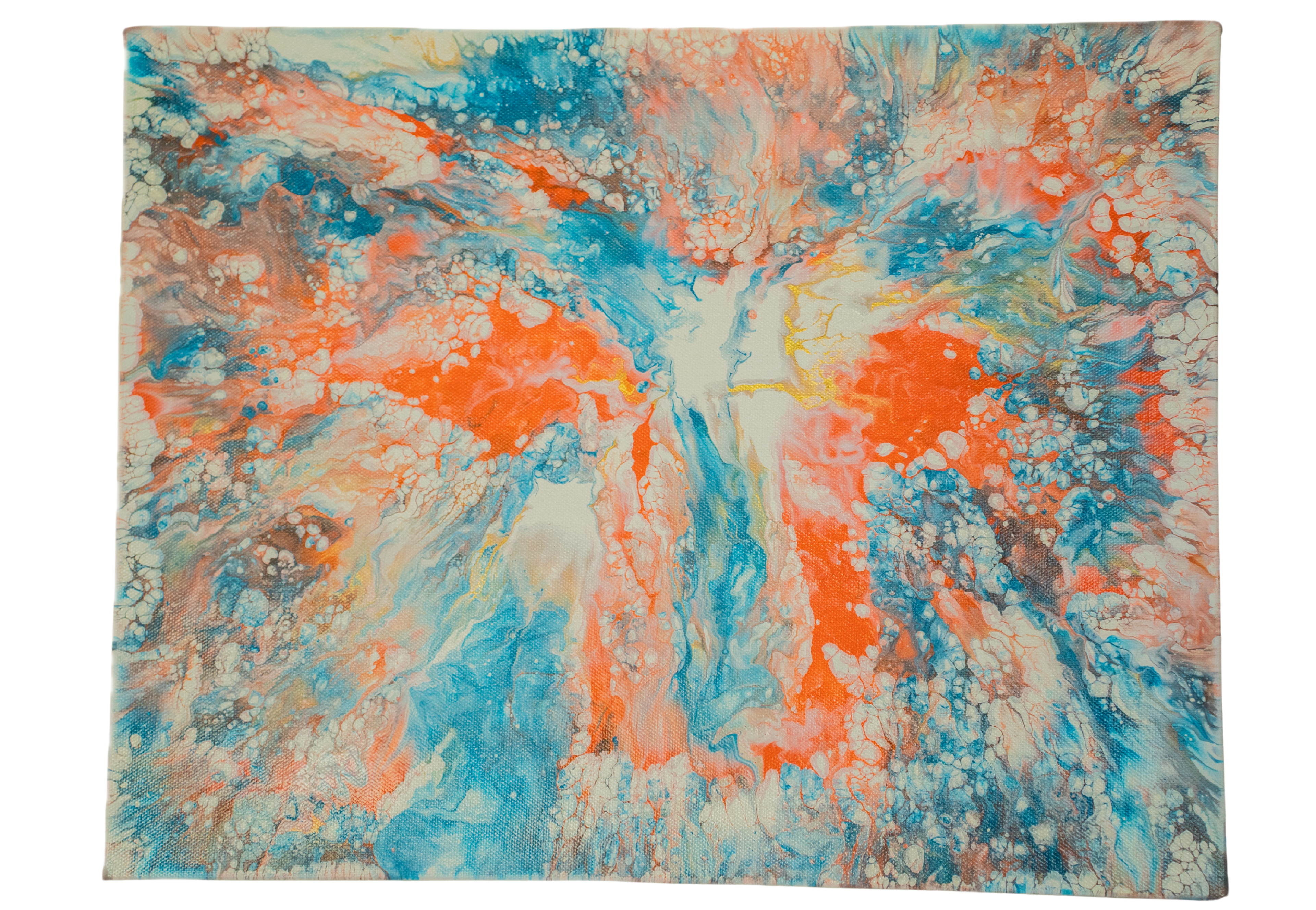 A-Door-able: Handmade Acrylic Artwork Canvas: 18”x14”