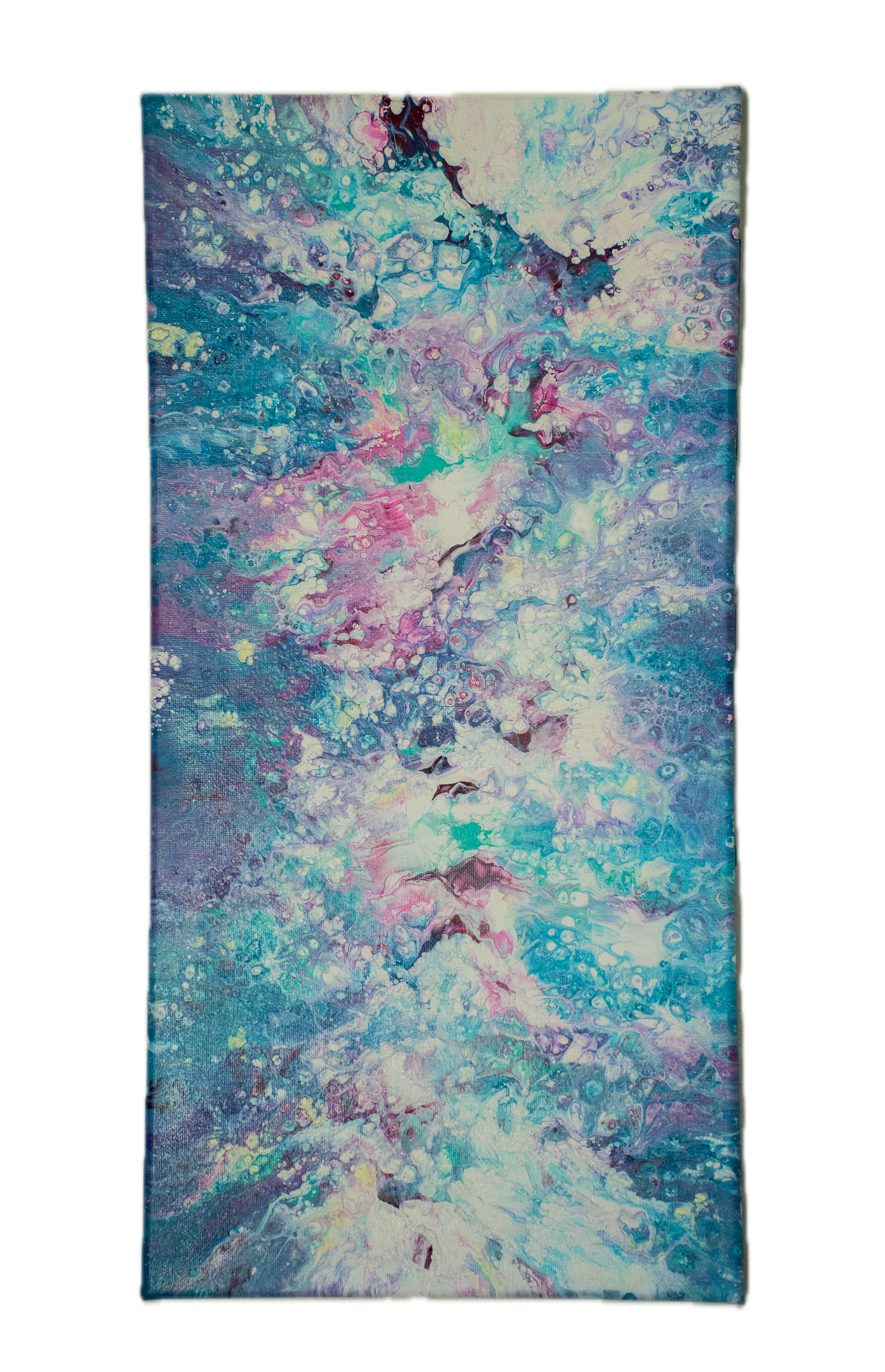 A Star is Born: Handmade Acrylic Artwork Canvas: 20”x10”