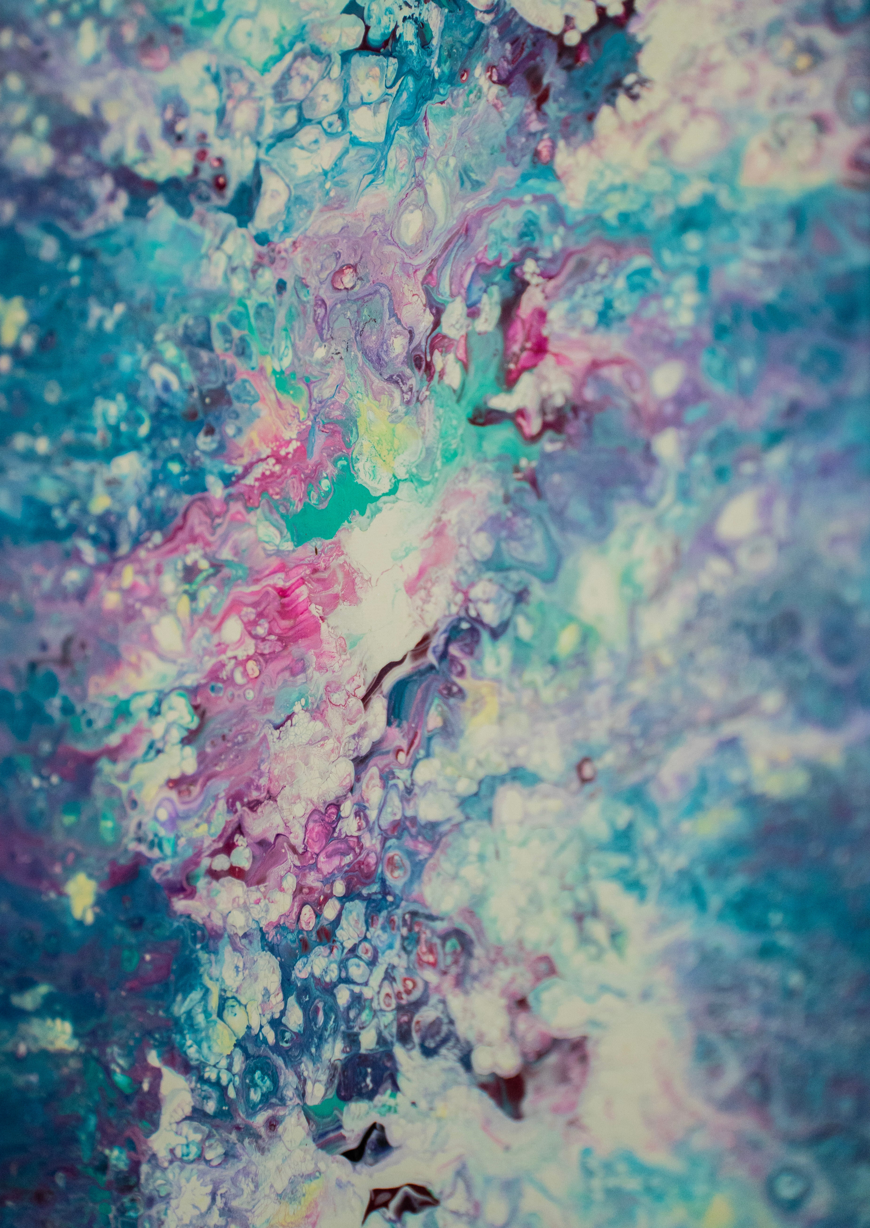 A Star is Born: Handmade Acrylic Artwork Canvas: 20”x10”