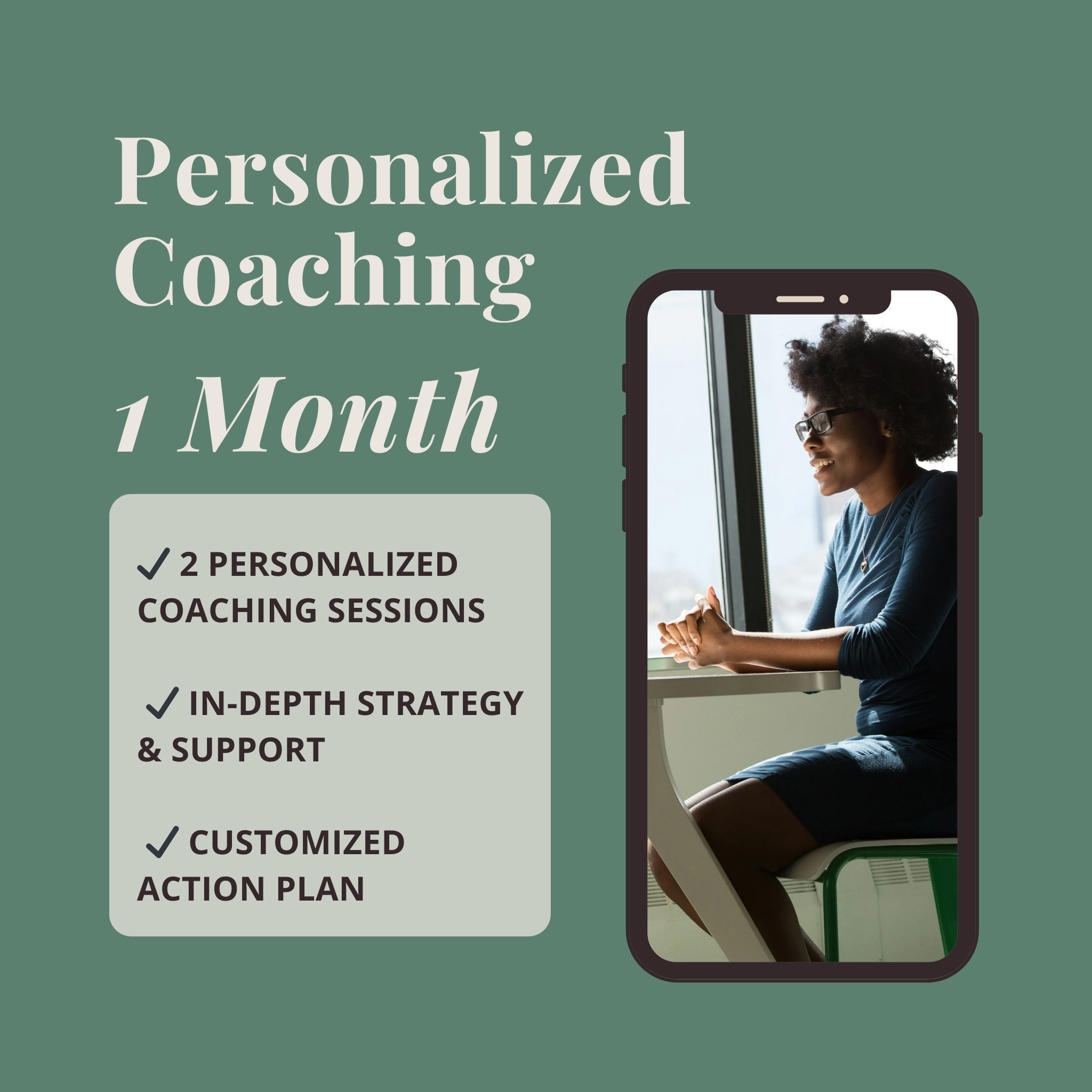 Personalized Coaching - 1 Month
