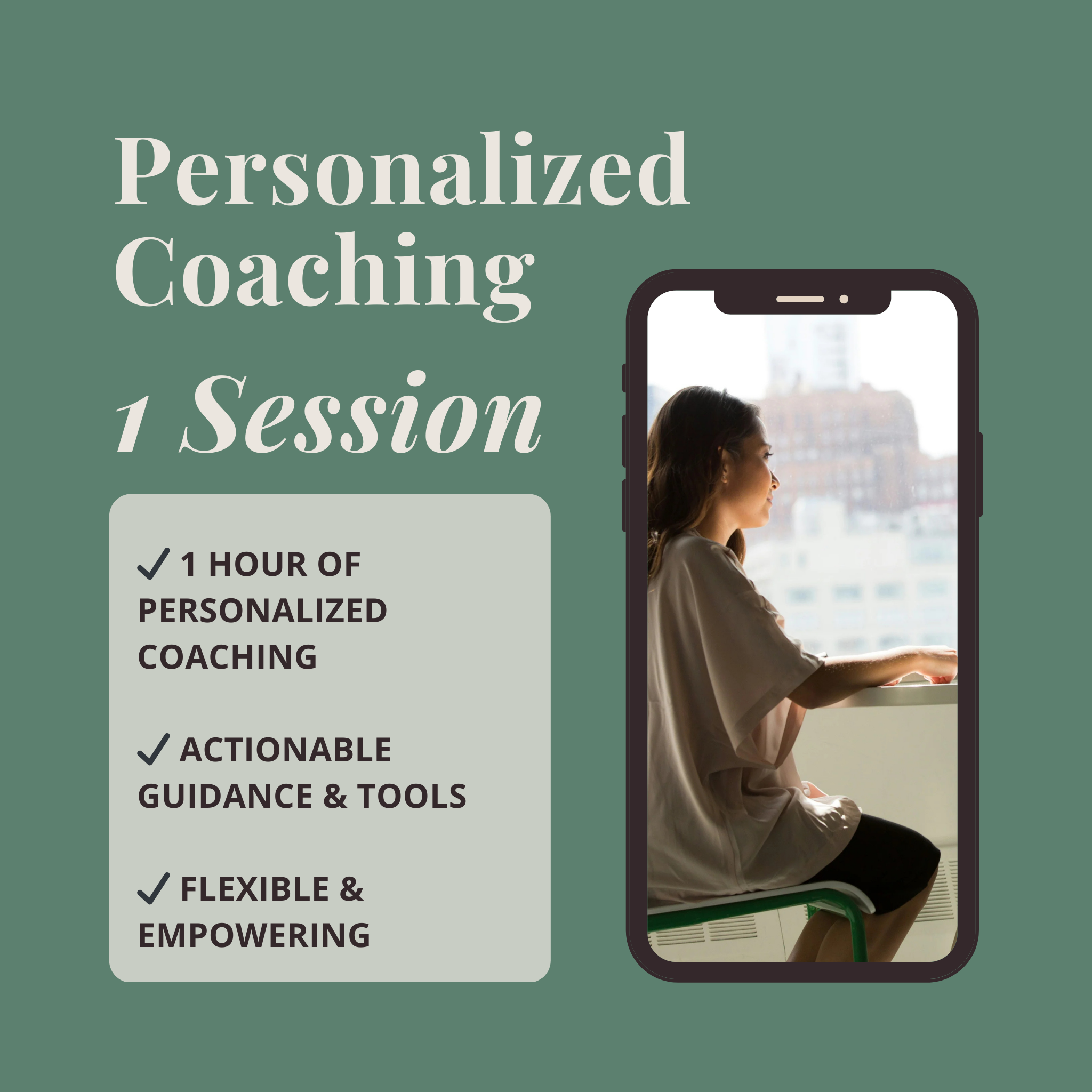 Personalized Coaching - 1 Session