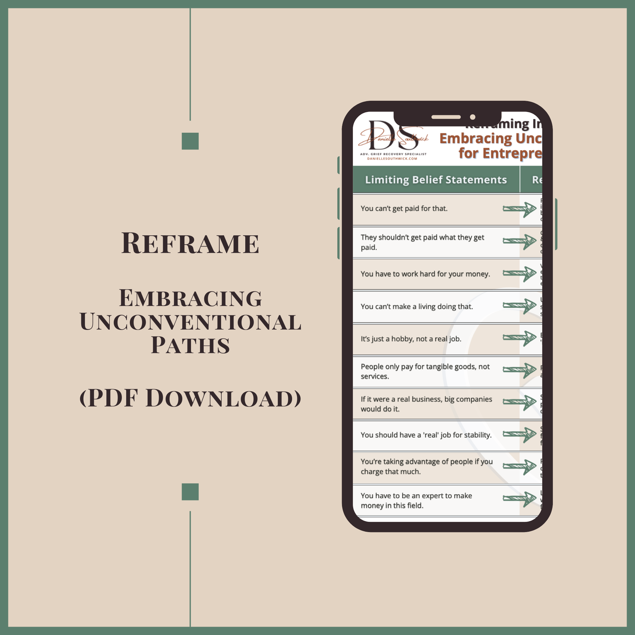 Reframing Intangible Losses: Embracing Unconventional Career Paths (PDF Download)
