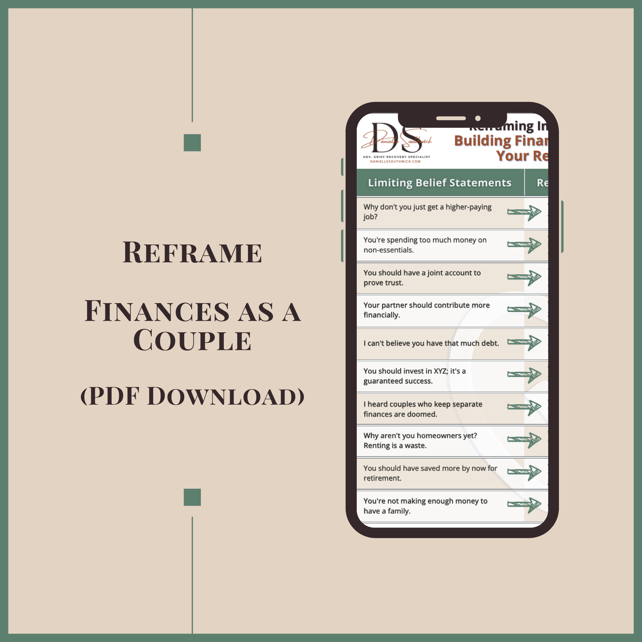 Reframing Intangible Losses: Finances as a Couple (PDF Download)