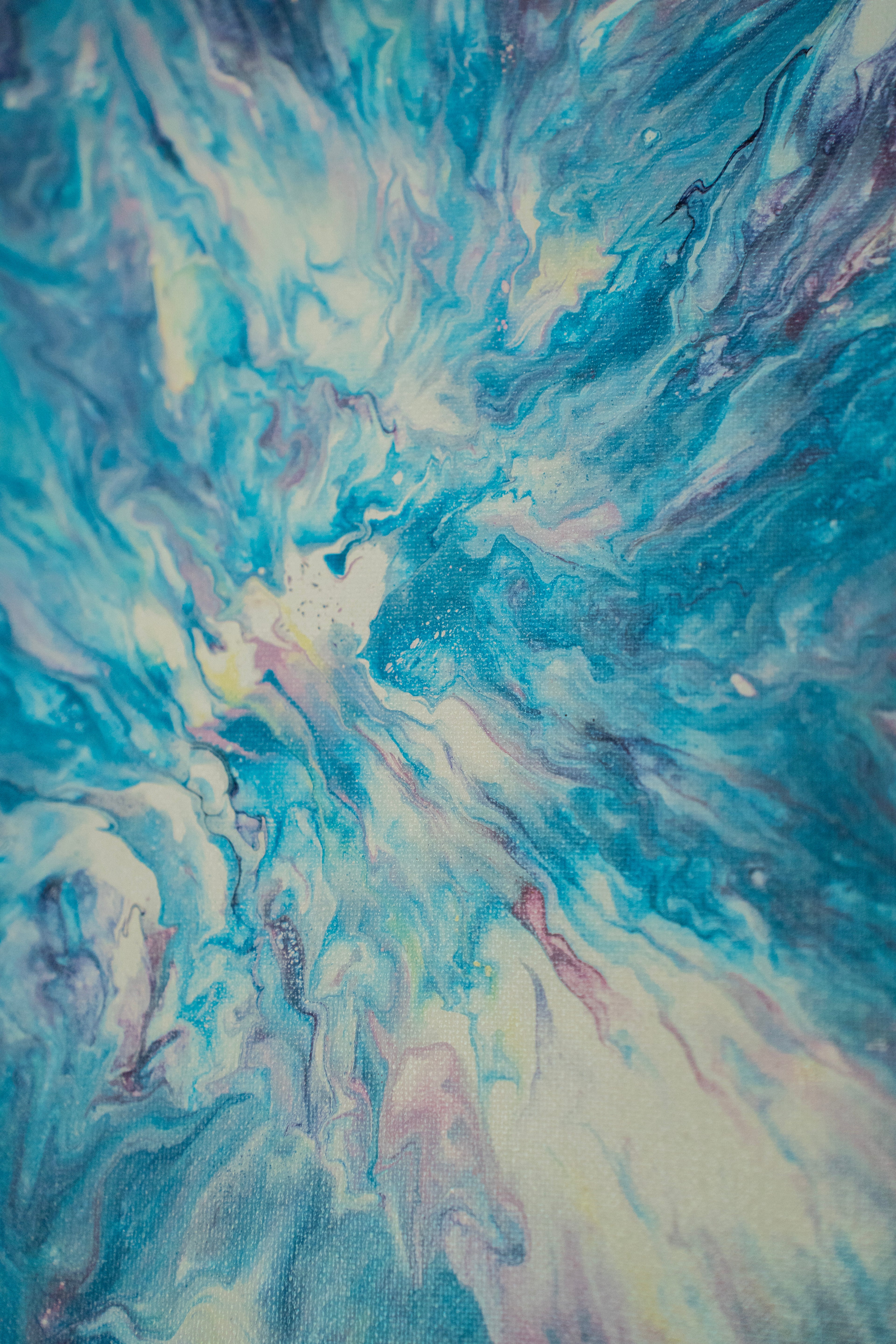 Wildlight: Handmade Acrylic Artwork Canvas: 12”x12”