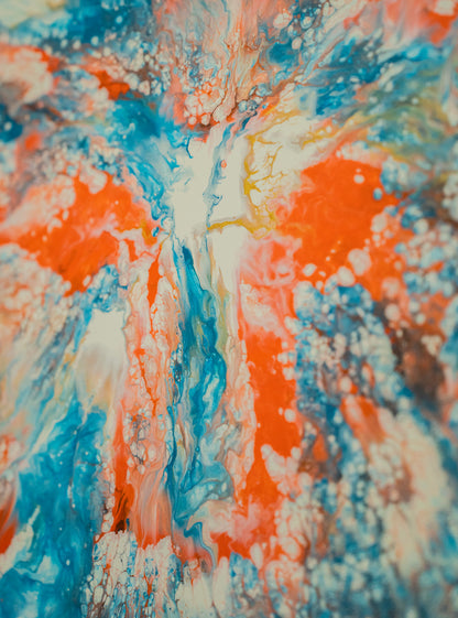 A-Door-able: Handmade Acrylic Artwork  Canvas: 18”x14”