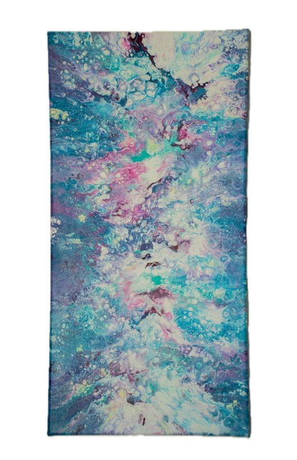 A Star is Born: Handmade Acrylic Artwork  Canvas: 20”x10”