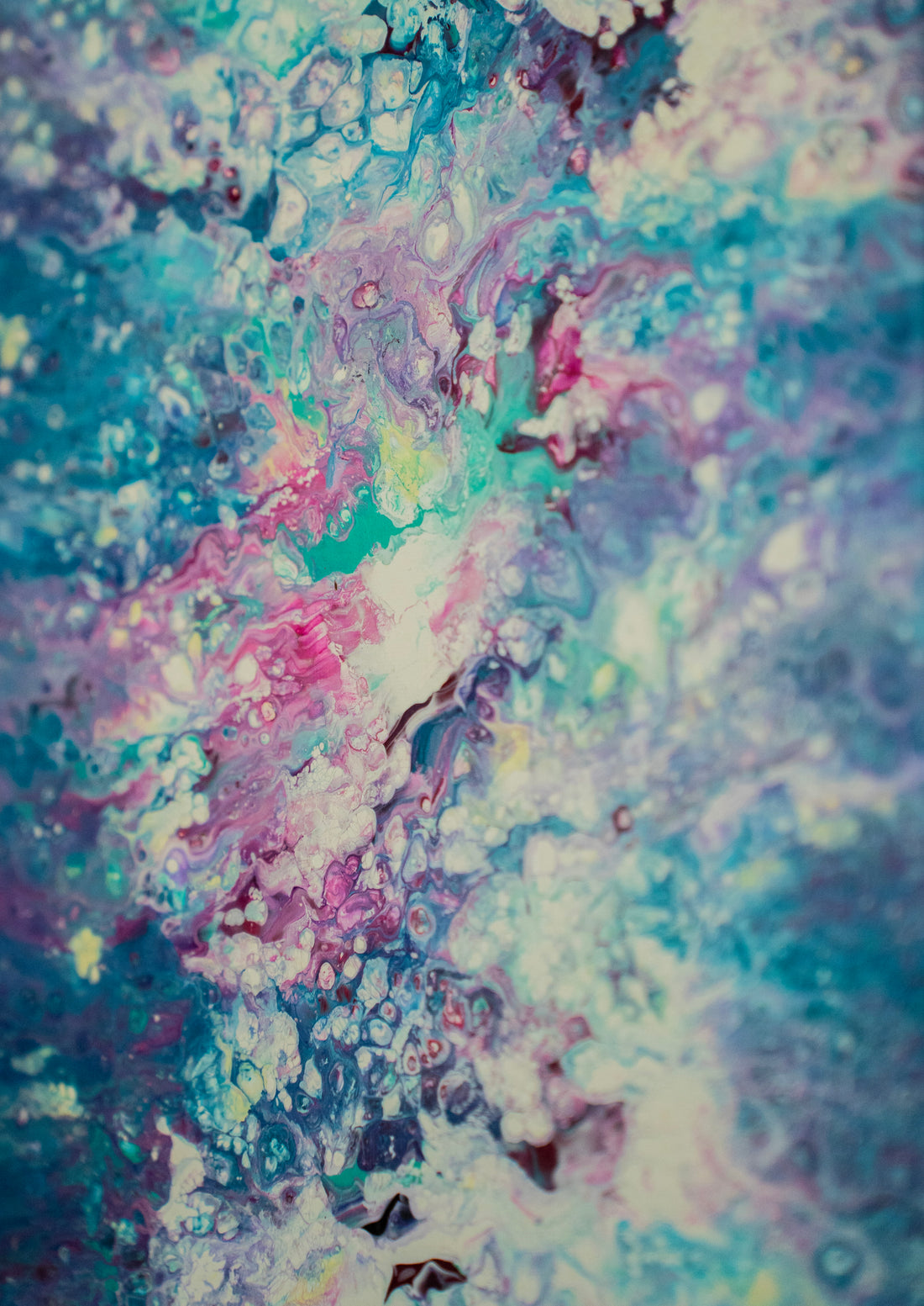 A Star is Born: Handmade Acrylic Artwork  Canvas: 20”x10”