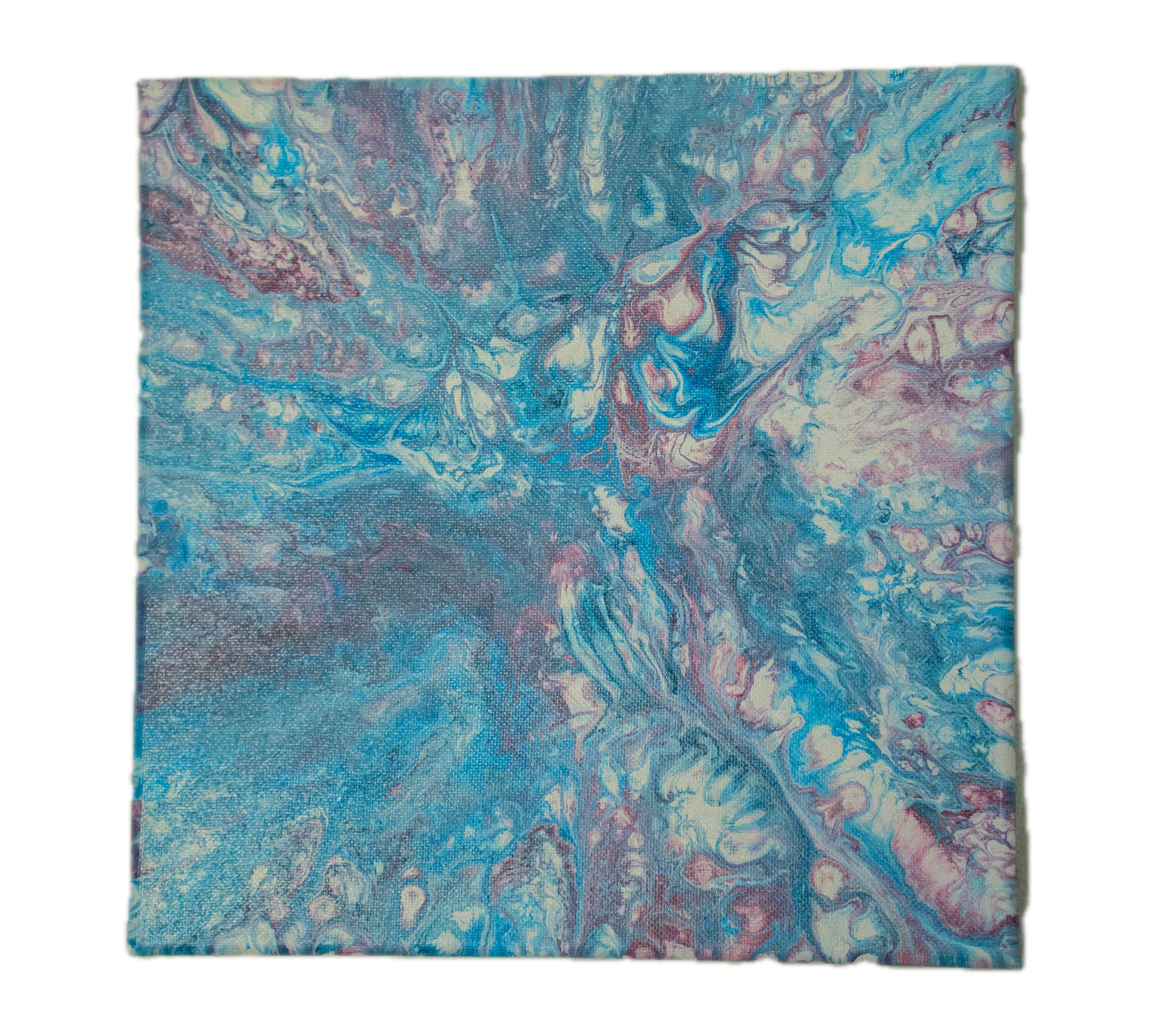 Pack A Punch Portal: Handmade Acrylic Artwork  Canvas: 10”x10”