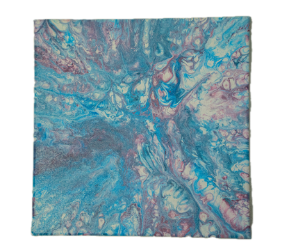 Pack A Punch Portal: Handmade Acrylic Artwork  Canvas: 10”x10”