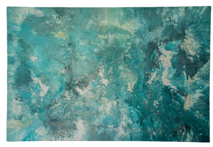 Tide Within: Handmade Acrylic Artwork Canvas: 24”x36