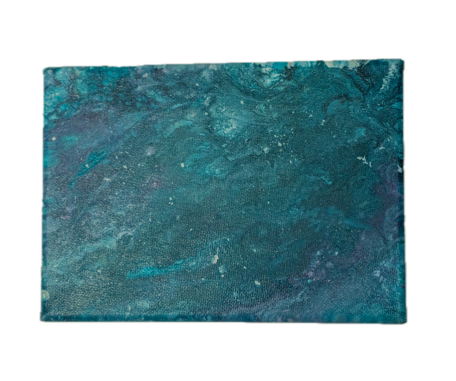 Unspoken Whispers: Handmade Acrylic Artwork  Canvas 7”x5”
