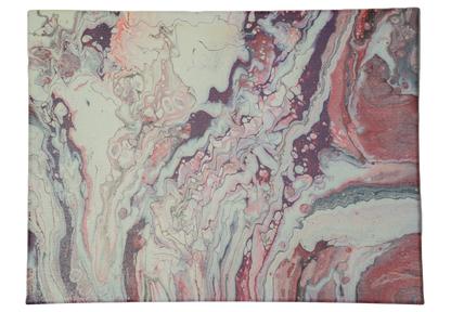 Vein &amp; Vapor: Handmade Acrylic Artwork  Canvas: 16”x12”